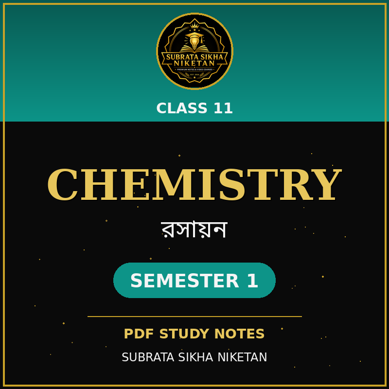 Class 11 Chemistry (1st Sem)