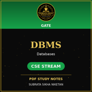 GATE CSE Databases
