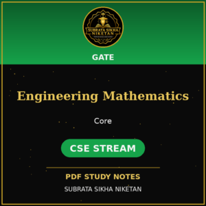 GATE CSE Engineering Mathematics