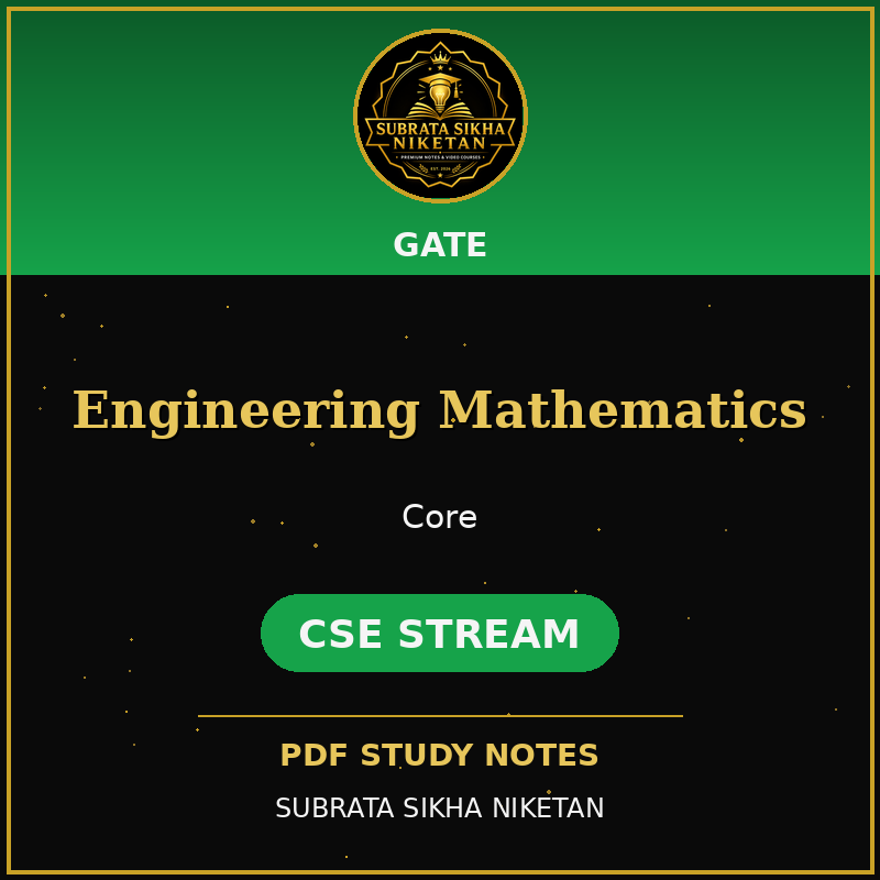 GATE CSE Engineering Mathematics