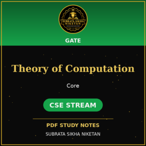 GATE CSE Theory of Computation
