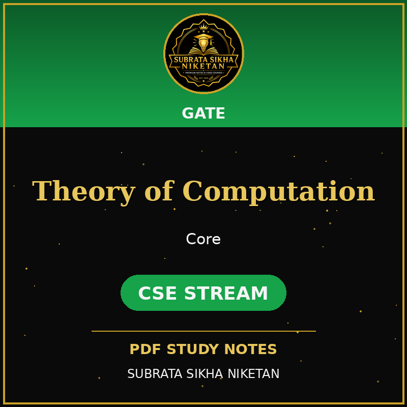 GATE CSE Theory of Computation