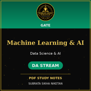 GATE DA Machine Learning & AI