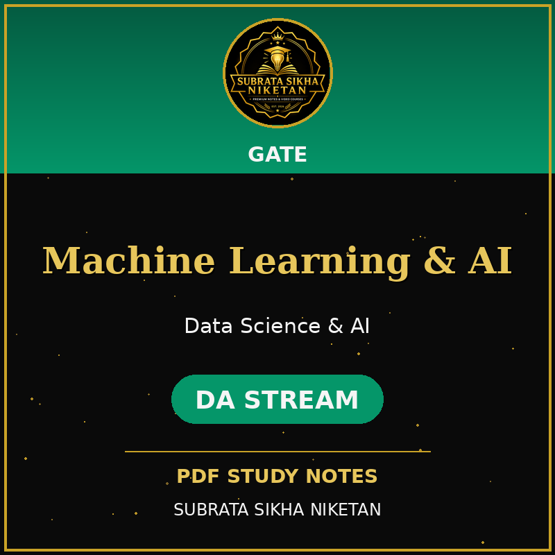 GATE DA Machine Learning & AI