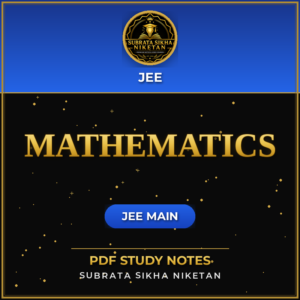 JEE Main Mathematics (English)