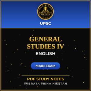 UPSC Main General Studies IV (English)