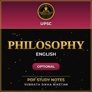 UPSC Philosophy Optional (English)