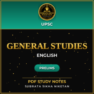 UPSC Prelims General Studies (English)