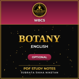 WBCS Optional Botany (English)