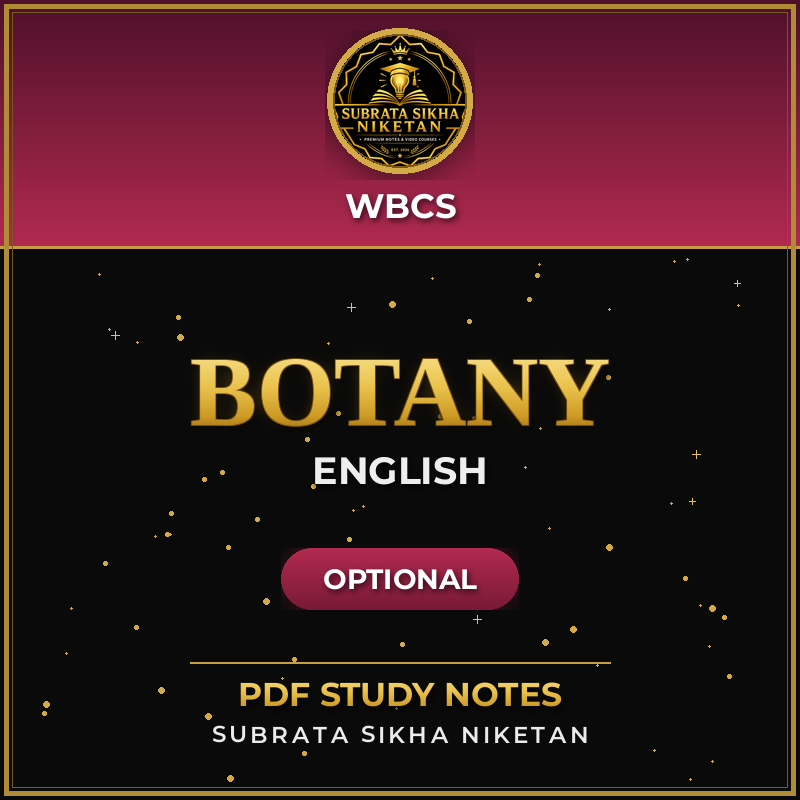 WBCS Optional Botany (English)