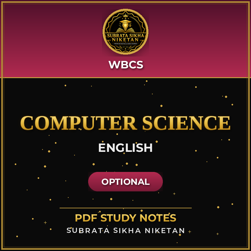 WBCS Optional Computer Science (English)