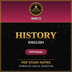 WBCS Optional History (English)