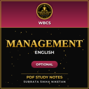 WBCS Optional Management (English)