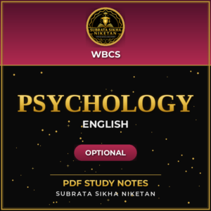 WBCS Optional Psychology (English)